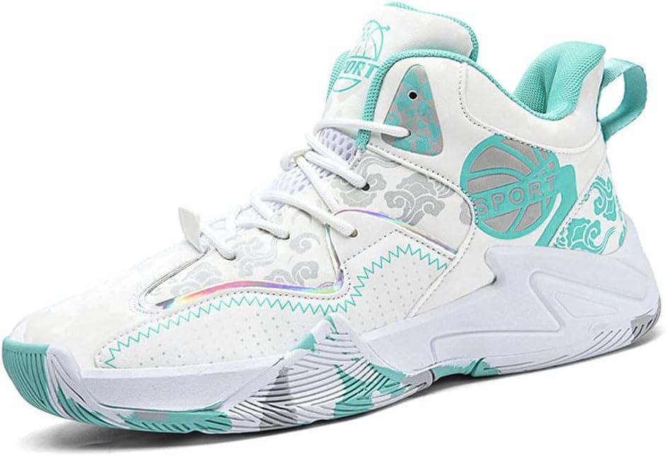 Кроссовки MAUGELY унисекс для баскетбола с комфортной амортизацией, уличные, противоскользящие, профессиональные модные беговые кроссовки, зеленый
Кроссовки MAUGELY унисекс для баскетбола с комфортной амортизацией, уличные, противоскользящие, профессиональные модные беговые кроссовки, зеленый