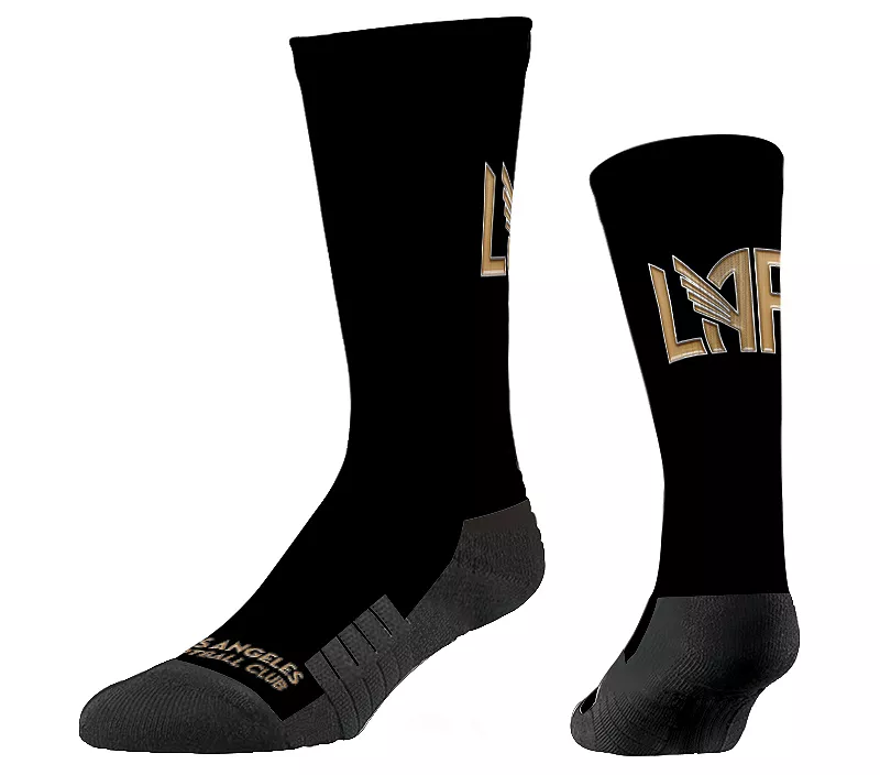 Хромированные носки Strideline Los Angeles FC
Хромированные носки Strideline Los Angeles FC