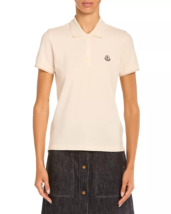 Поло с коротким рукавом Moncler, бежевый
Поло с коротким рукавом Moncler, бежевый