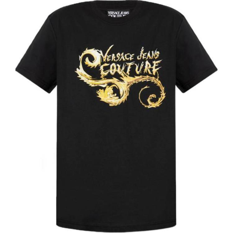 Футболка с принтом логотипа VERSACE JEANS COUTURE, черный
Футболка с принтом логотипа VERSACE JEANS COUTURE, черный