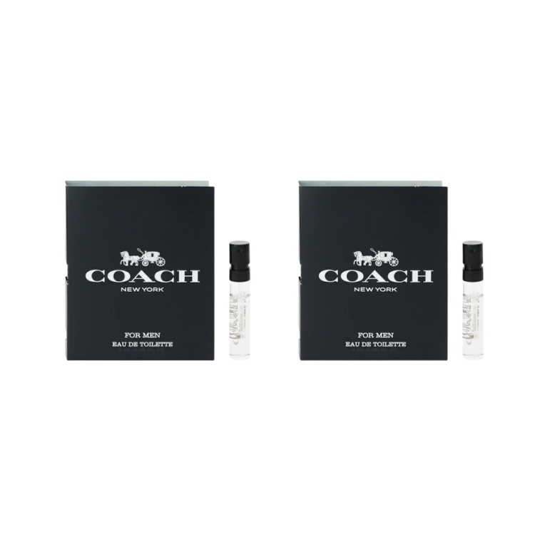 Нью-Йорк мужской лёгкий парфюмерный набор Eau De Toilette 2ml COACH, 2ml*2
Нью-Йорк мужской лёгкий парфюмерный набор Eau De Toilette 2ml COACH, 2ml*2