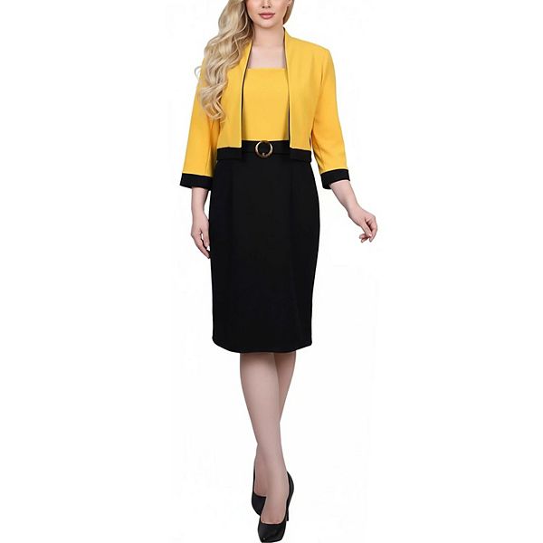 Платье Petite 3/4 sleeve 2 piece colorblocked Ny Collection, Black Lemon
Платье Petite 3/4 sleeve 2 piece colorblocked Ny Collection, Black Lemon