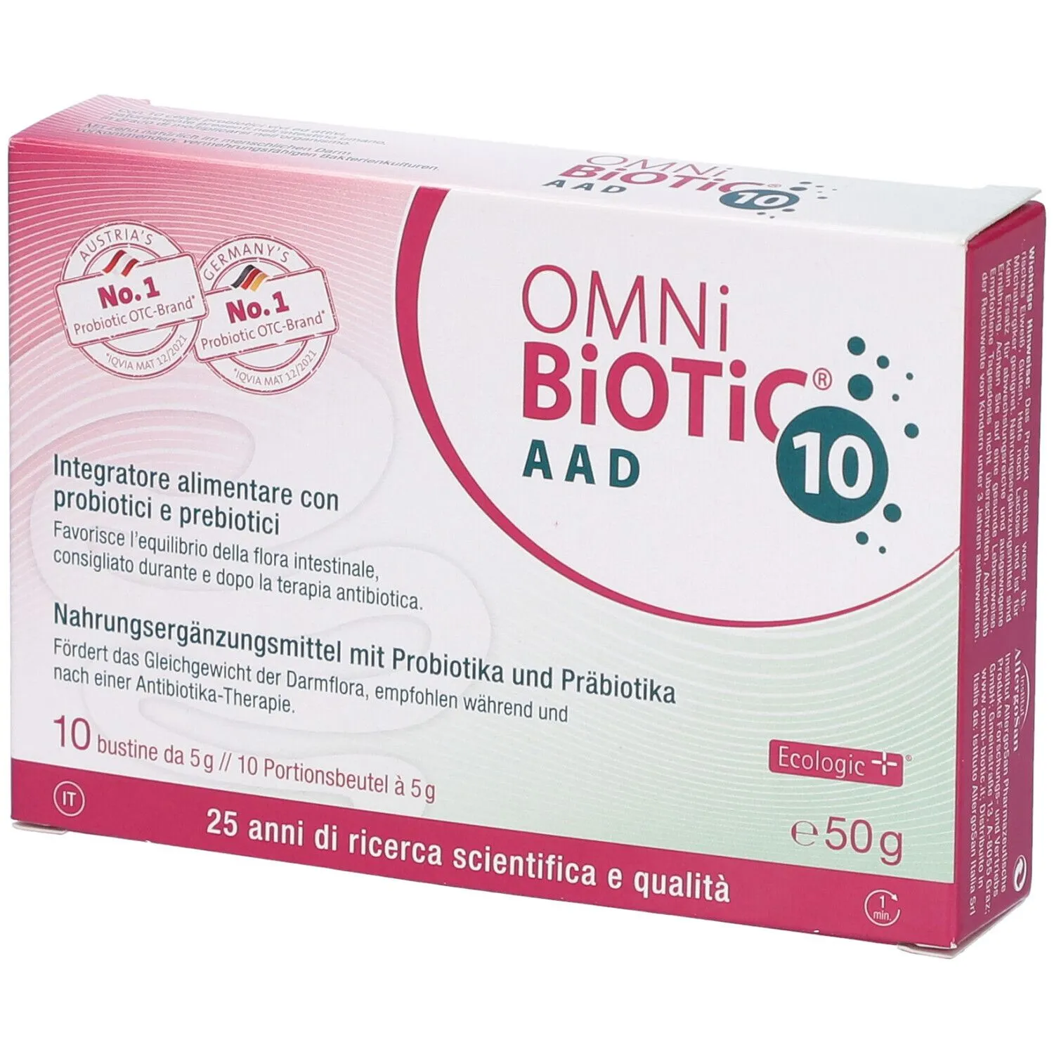 Omni Biotic 10 Aad 10 пакетиков по 5 г
Omni Biotic 10 Aad 10 пакетиков по 5 г