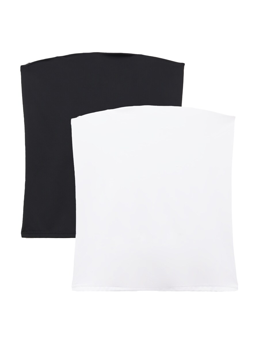 Топ Pull&Bear, черный/белый
Топ Pull&Bear, черный/белый