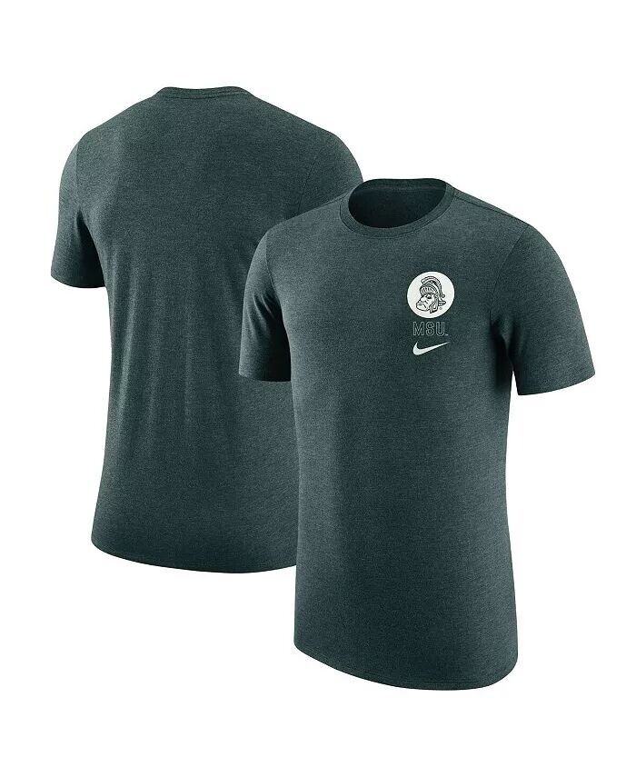 Мужская зеленая футболка Tri-Blend в стиле ретро Michigan State Spartans Nike, зеленый
Мужская зеленая футболка Tri-Blend в стиле ретро Michigan State Spartans Nike, зеленый