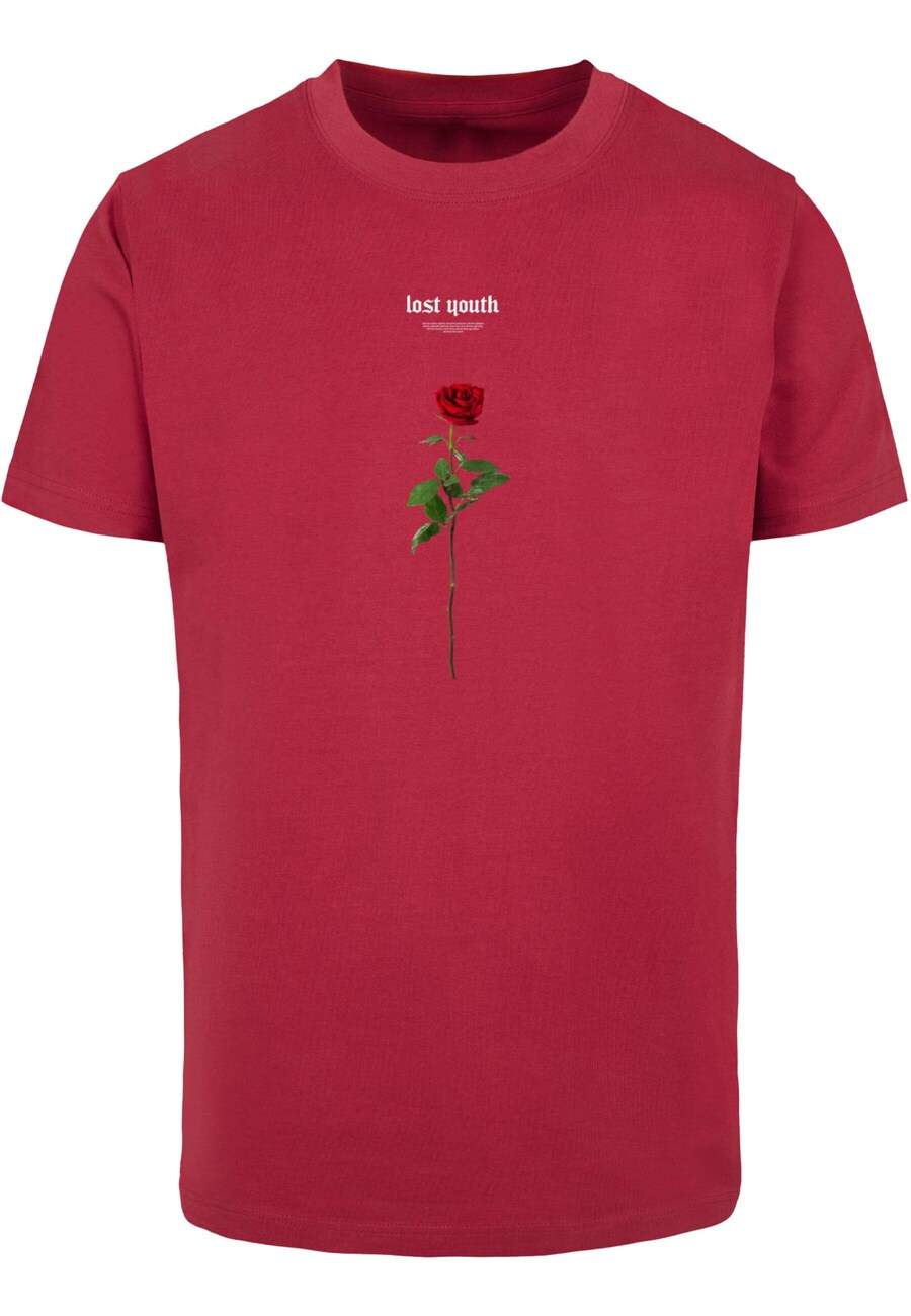 Рубашка Mister Tee Lost Youth Rose, красный 
Рубашка Mister Tee Lost Youth Rose, красный
