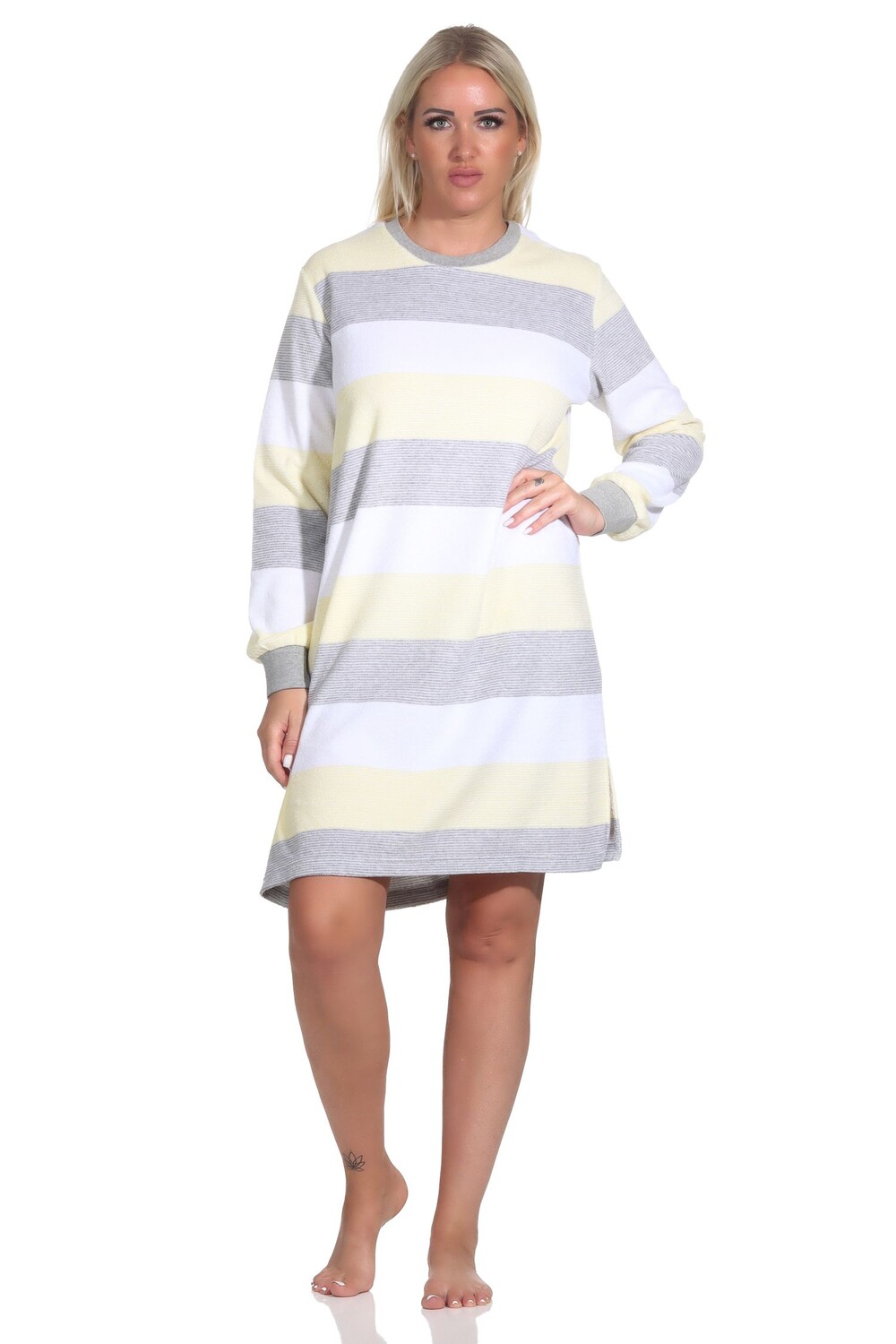 Ночная рубашка NORMANN Frottee, желтый
Ночная рубашка NORMANN Frottee, желтый