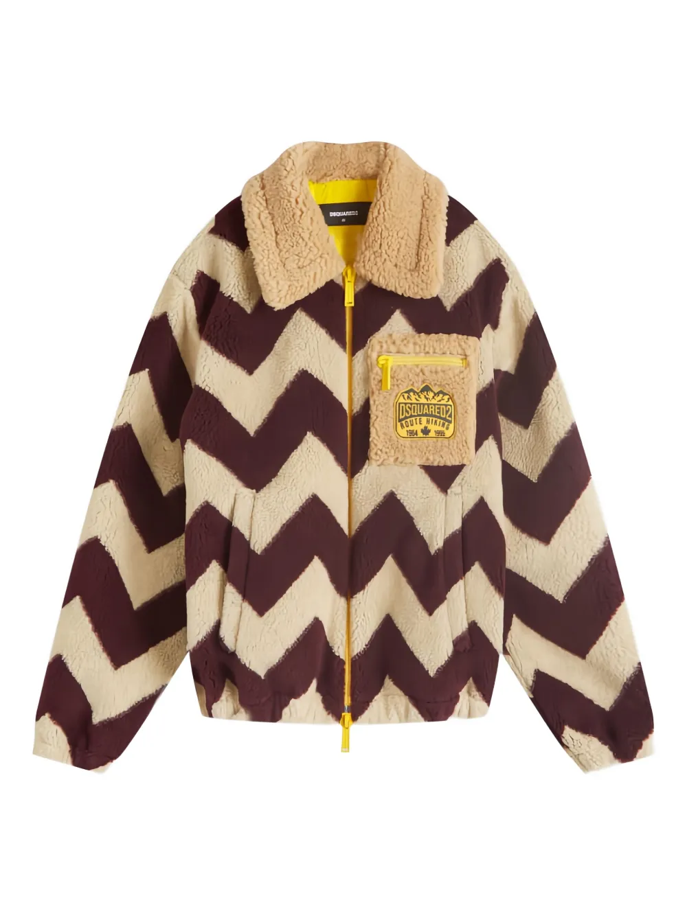 Куртка на молнии с узором «шеврон» DSQUARED2, нейтральный
Куртка на молнии с узором «шеврон» DSQUARED2, нейтральный