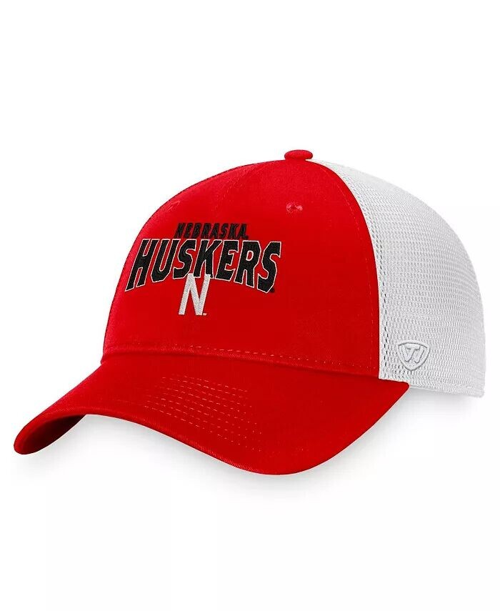 Мужская ало-белая кепка Nebraska Huskers Breakout Trucker Snapback Top Of The World, красный
Мужская ало-белая кепка Nebraska Huskers Breakout Trucker Snapback Top Of The World, красный