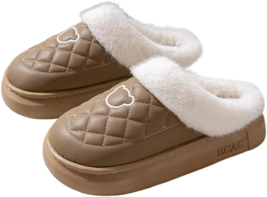 Мужские домашние тапочки Premium Comfort из термо-кожи с отделкой под медведя, противоскользящие, мягкие и теплые с пушистым материалом и амортизирующей подошвой Generic, коричневый
Мужские домашние тапочки Premium Comfort из термо-кожи с отделкой под медведя, противоскользящие, мягкие и теплые с пушистым материалом и амортизирующей подошвой Generic, коричневый