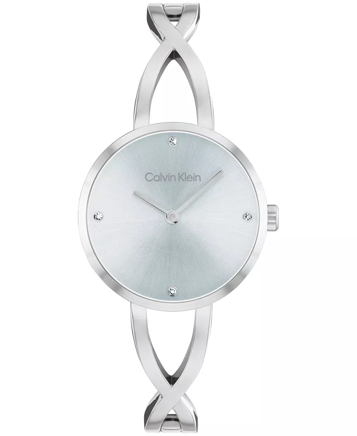 Женские часы-браслет Sculpted Embrace из нержавеющей стали серебристого оттенка, 28 мм Calvin Klein
Женские часы-браслет Sculpted Embrace из нержавеющей стали серебристого оттенка, 28 мм Calvin Klein