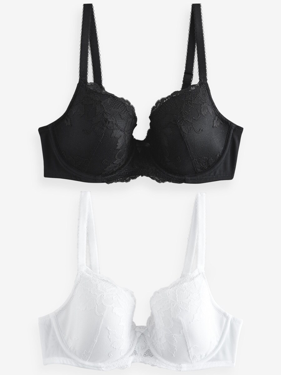 Бюстгальтер-футболка Next, черный/белый
Бюстгальтер-футболка Next, черный/белый