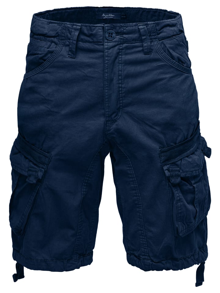 Тканевые шорты Amaci&Sons, темно-синий
Тканевые шорты Amaci&Sons, темно-синий