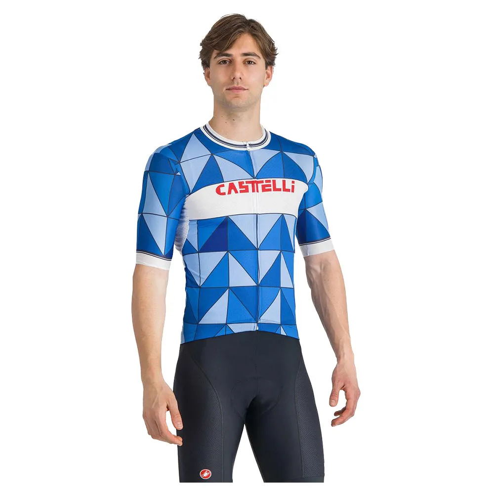 Джерси с коротким рукавом Castelli Heritage, синий
Джерси с коротким рукавом Castelli Heritage, синий