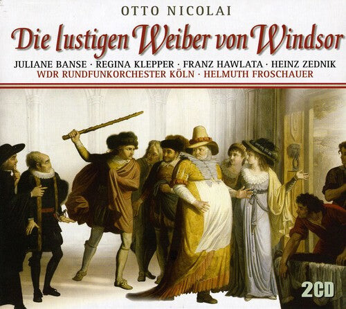 CD диск Nicolai / Banse / Klepper / Hawlata / Zednik: Die Lustigen Weiber Von Windsor
CD диск Nicolai / Banse / Klepper / Hawlata / Zednik: Die Lustigen Weiber Von Windsor