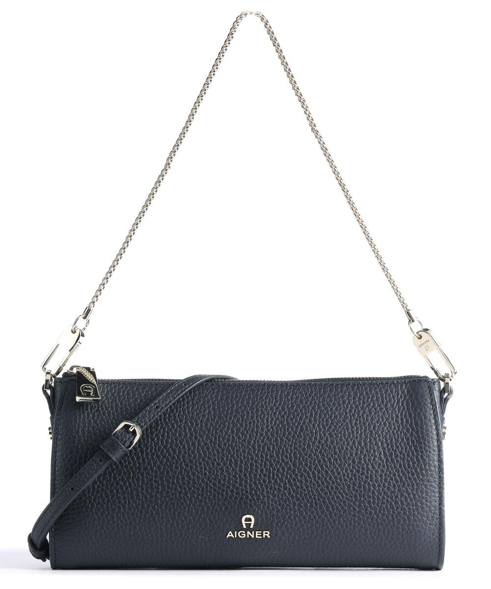 Сумка на плечо Ivy из зерненой яловой кожи Aigner, синий
Сумка на плечо Ivy из зерненой яловой кожи Aigner, синий