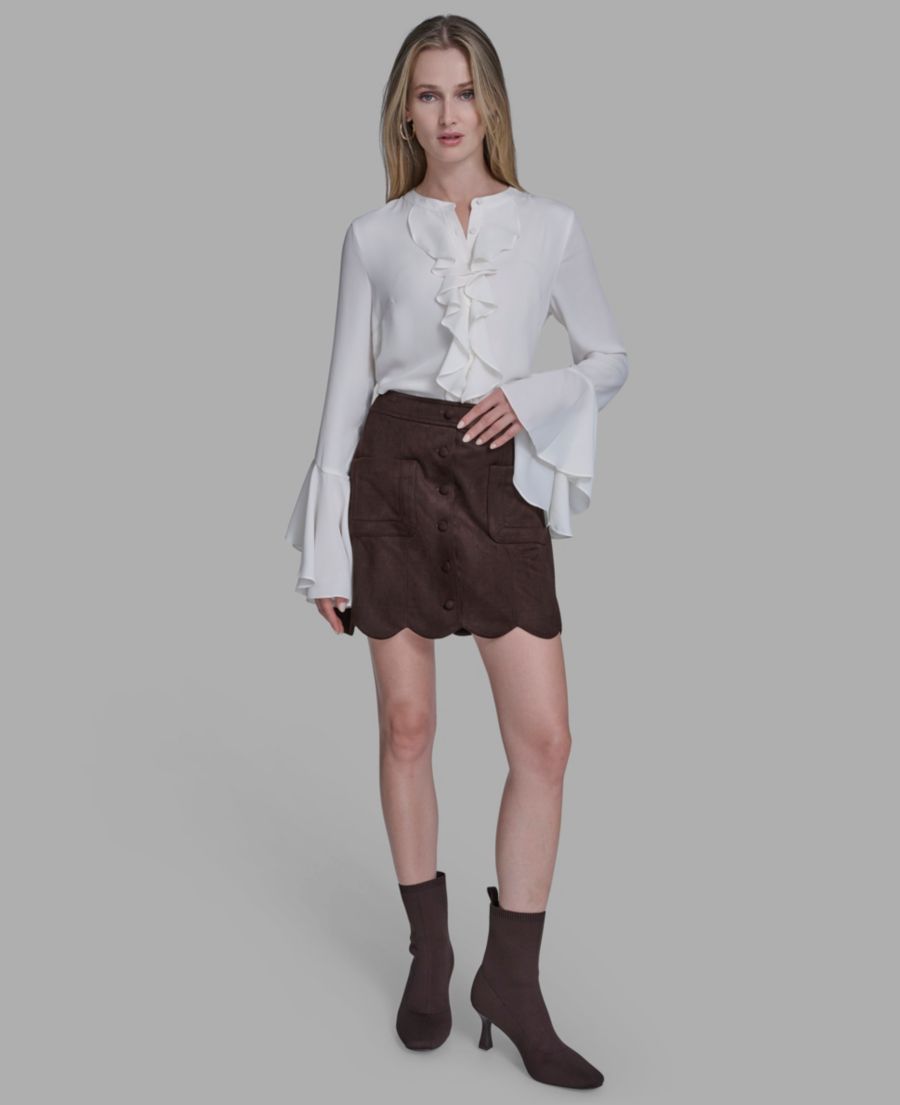 Женская мини-юбка с тюльпановидным подолом BCBG, Truffle
Женская мини-юбка с тюльпановидным подолом BCBG, Truffle