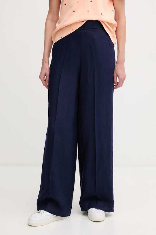 Льняные брюки United Colors Of Benetton, темно-синий
Льняные брюки United Colors Of Benetton, темно-синий