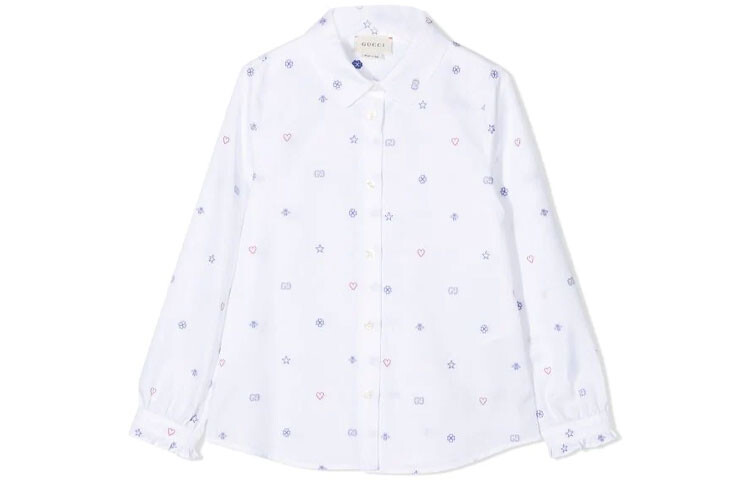 Детская рубашка Gucci, белый
Детская рубашка Gucci, белый