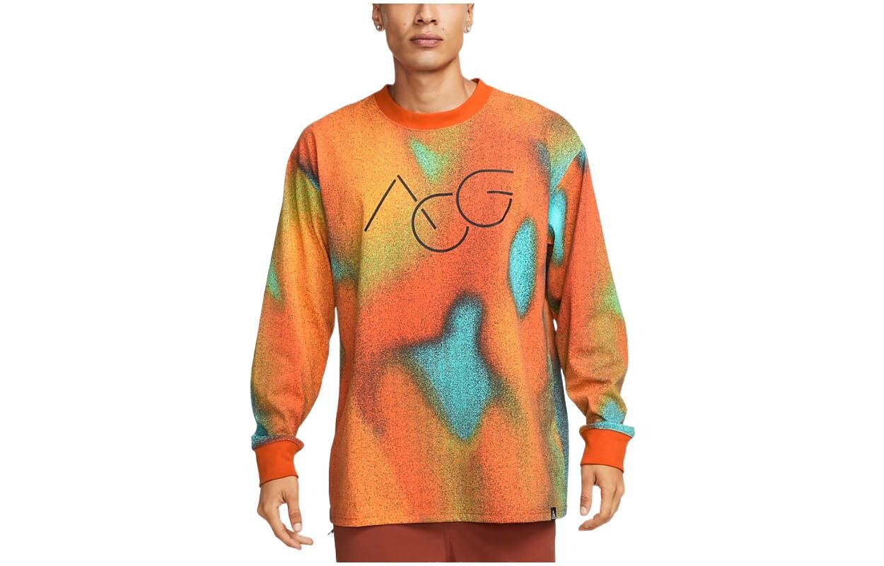 ACG Толстовка мужская оранжевая Nike, оранжевый 
ACG Толстовка мужская оранжевая Nike, оранжевый