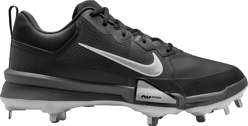 Мужские металлические бейсбольные бутсы Nike Force Zoom Trout 9 Pro, цвет Black/Metallic Silver/White
Мужские металлические бейсбольные бутсы Nike Force Zoom Trout 9 Pro, цвет Black/Metallic Silver/White