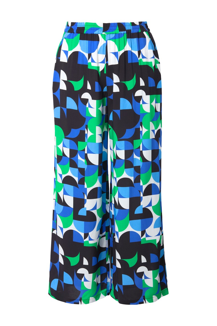 Широкие брюки Ulla Popken, зеленый/черный
Широкие брюки Ulla Popken, зеленый/черный