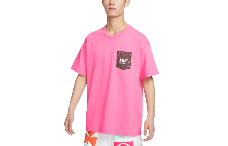 Футболка мужская нежно-фиолетовая с розовым Nike
Футболка мужская нежно-фиолетовая с розовым Nike