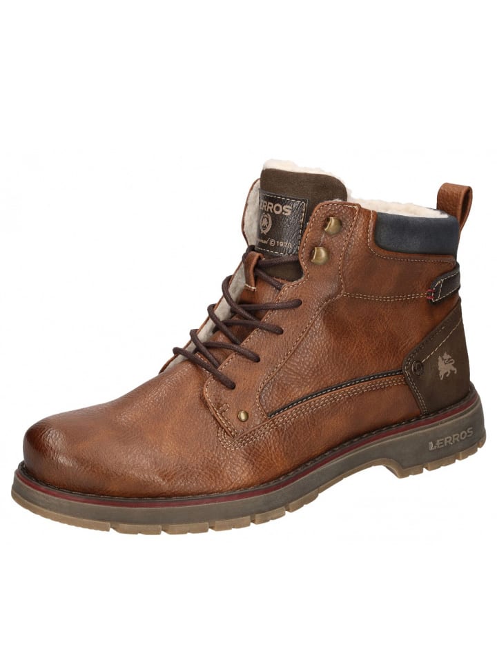 Коричневые ботинки на шнуровке Lerros
Коричневые ботинки на шнуровке Lerros