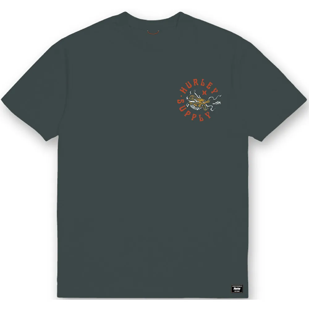 Футболка с коротким рукавом Hurley Dragon Lagoon, серый
Футболка с коротким рукавом Hurley Dragon Lagoon, серый