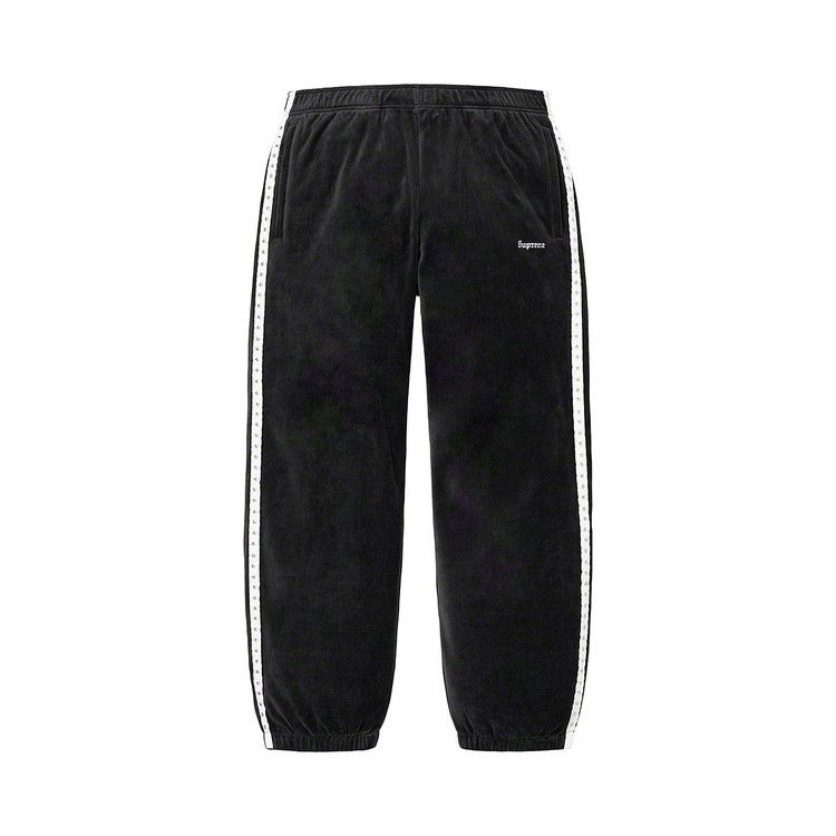 Брюки Supreme Studded Velour Track Pant, Black
Брюки Supreme Studded Velour Track Pant, Black