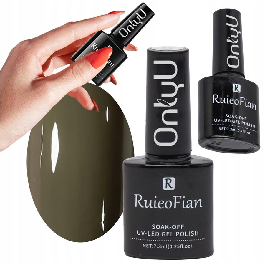 ТЕМНО-ОЛИВКОВЫЙ ГИБРИДНЫЙ ЛАК ДЛЯ НОГТЕЙ С УФ-БЛЕСКОМ OnlyU/L072
ТЕМНО-ОЛИВКОВЫЙ ГИБРИДНЫЙ ЛАК ДЛЯ НОГТЕЙ С УФ-БЛЕСКОМ OnlyU/L072