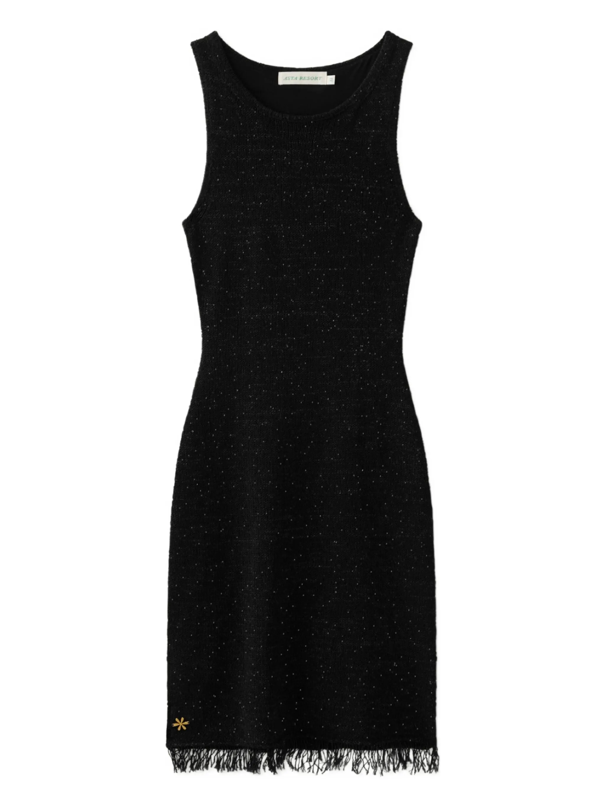 Мини-платье Natalia с бахромой на подоле Asta Resort, черный
Мини-платье Natalia с бахромой на подоле Asta Resort, черный