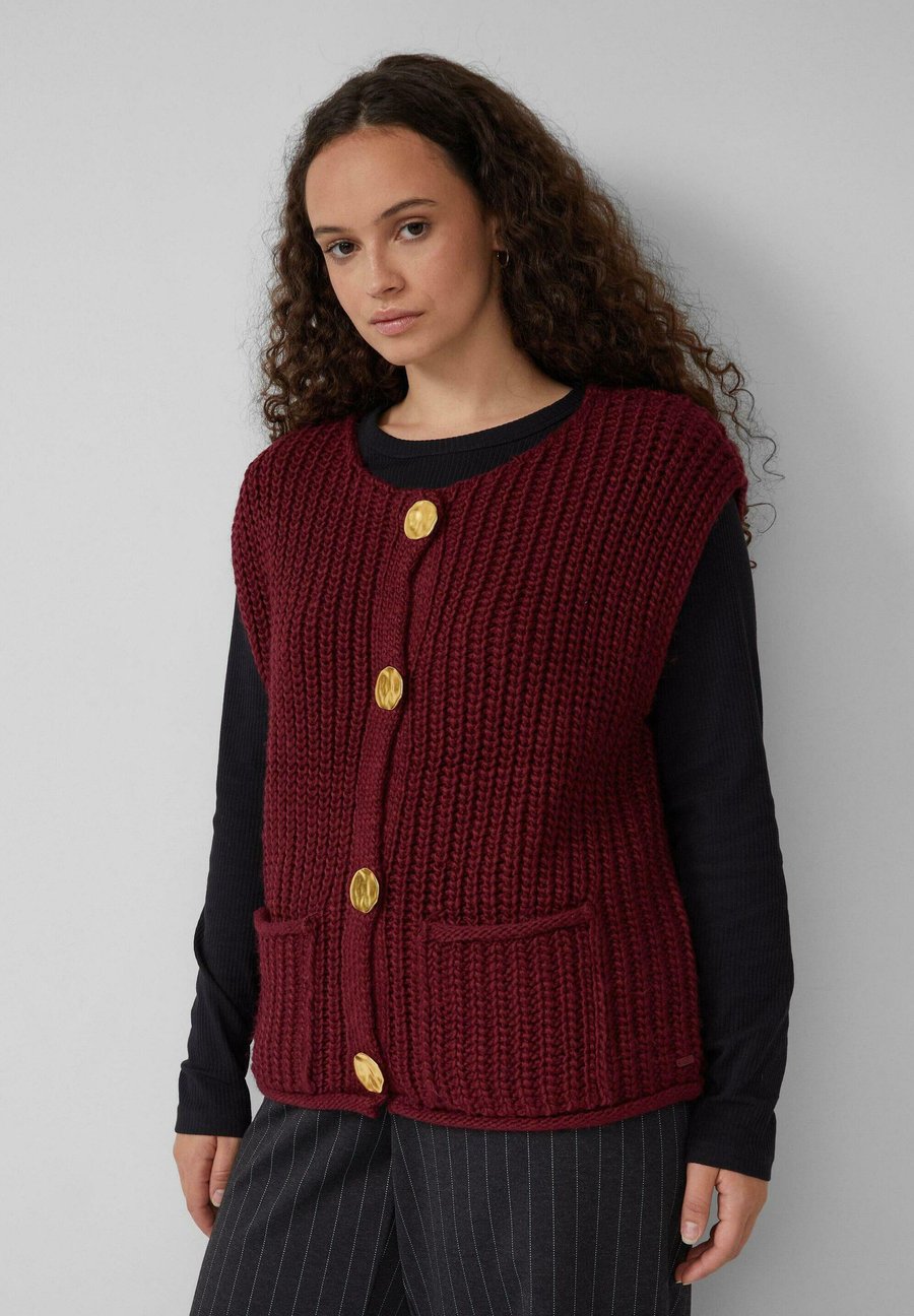 Кардиган QS Cardigan, Bordeaux/Red
Кардиган QS Cardigan, Bordeaux/Red