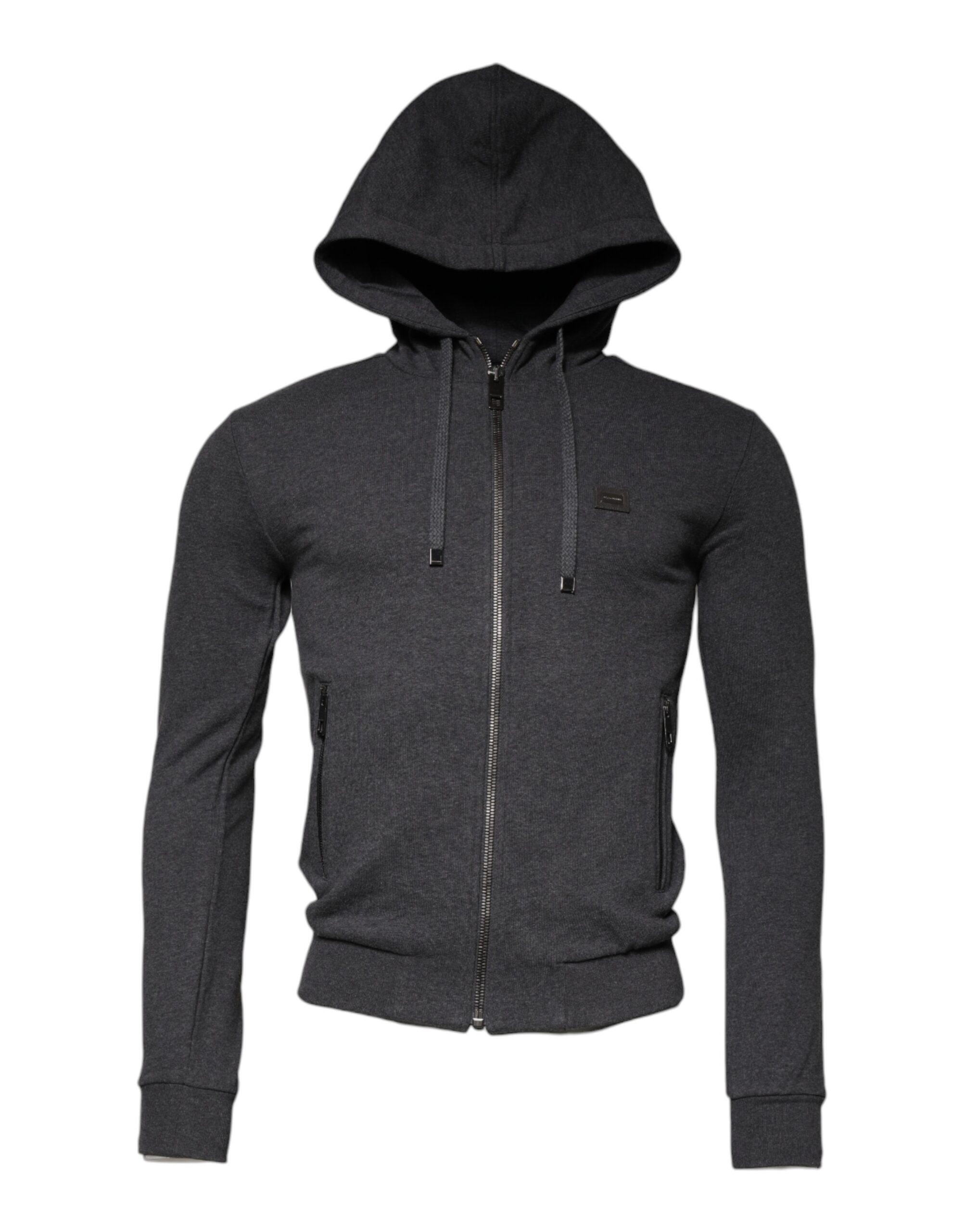 Серый логотип на молнии с капюшоном и толстовкой Dolce & Gabbana
Серый логотип на молнии с капюшоном и толстовкой Dolce & Gabbana