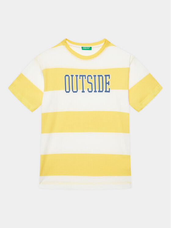 Футболка стандартного кроя United Colors Of Benetton, желтый
Футболка стандартного кроя United Colors Of Benetton, желтый