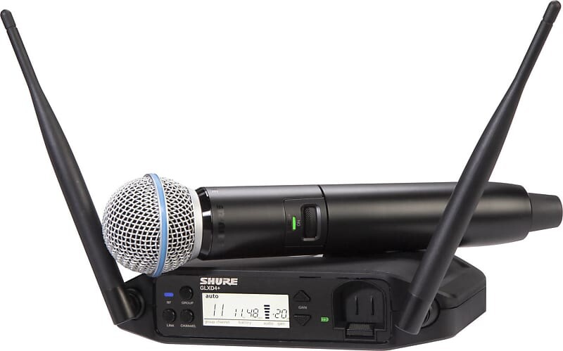 Микрофон Shure GLXD24+/B58-Z3
Микрофон Shure GLXD24+/B58-Z3