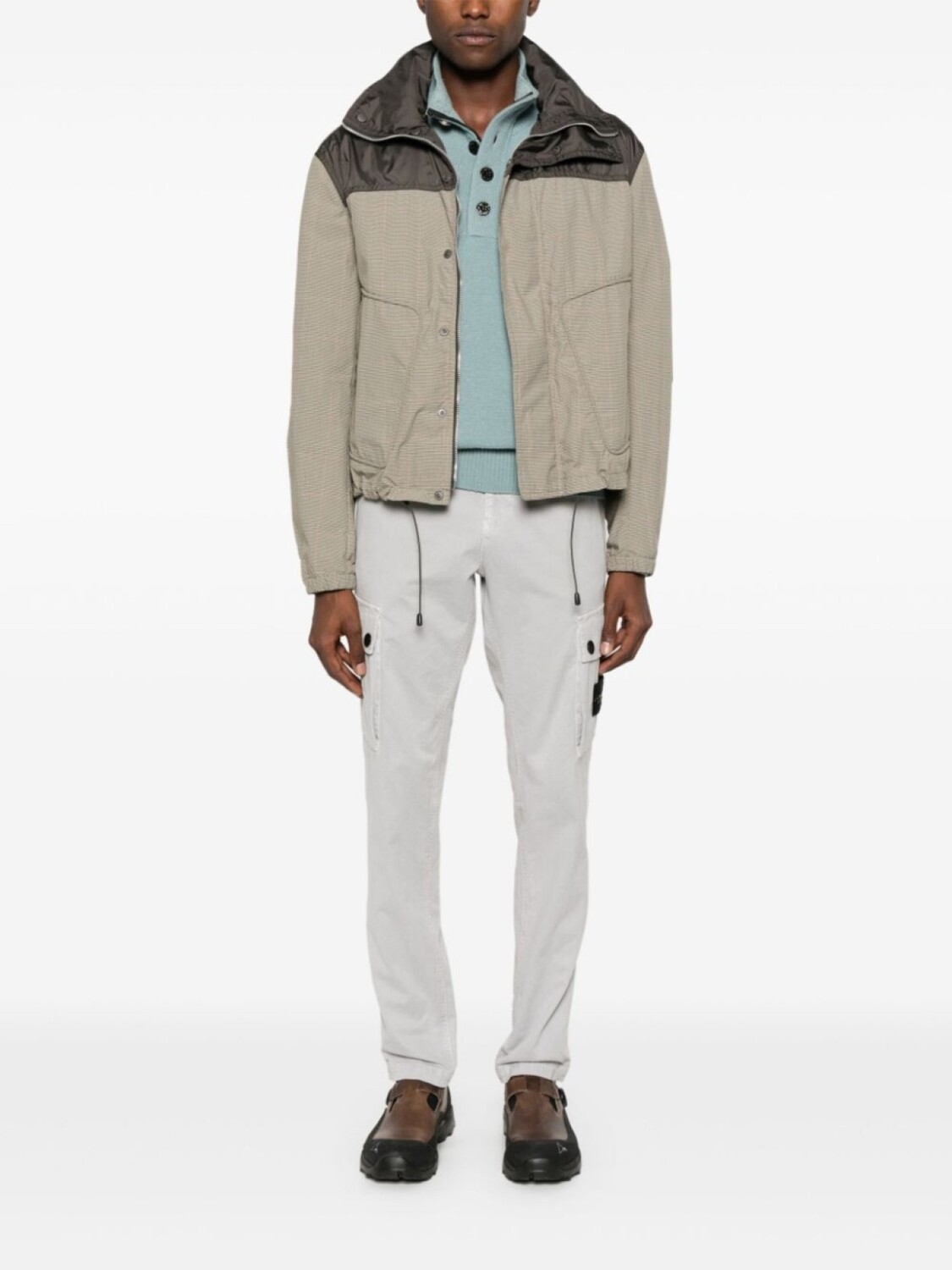 Stone Island брюки карго с нашивкой Compass, серый
Stone Island брюки карго с нашивкой Compass, серый