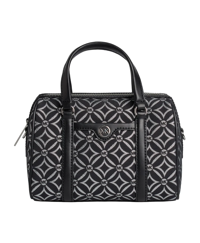 Компактная жаккардовая сумка через плечо Michael Kors, черный
Компактная жаккардовая сумка через плечо Michael Kors, черный