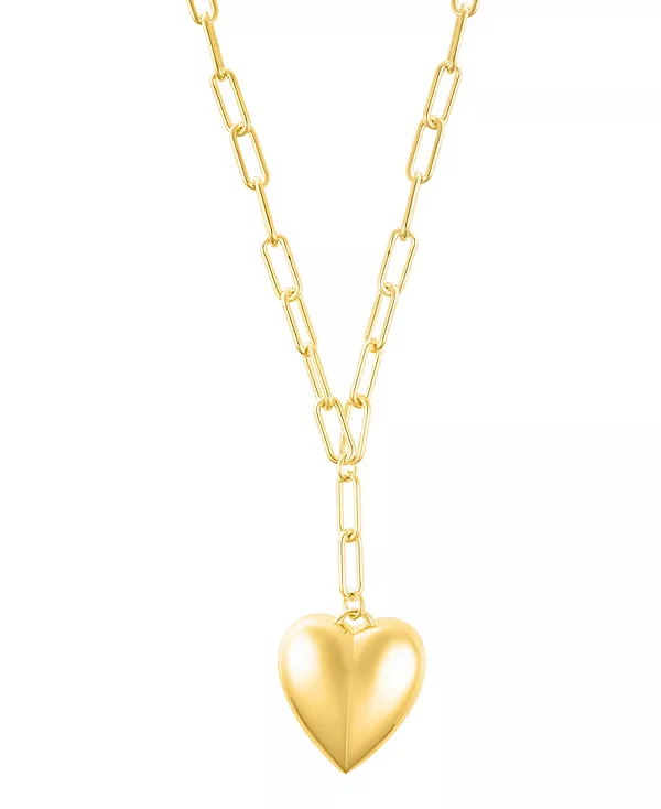 Золотая регулируемая цепочка-скрепка в форме большого сердца Adornia, gold
Золотая регулируемая цепочка-скрепка в форме большого сердца Adornia, gold
