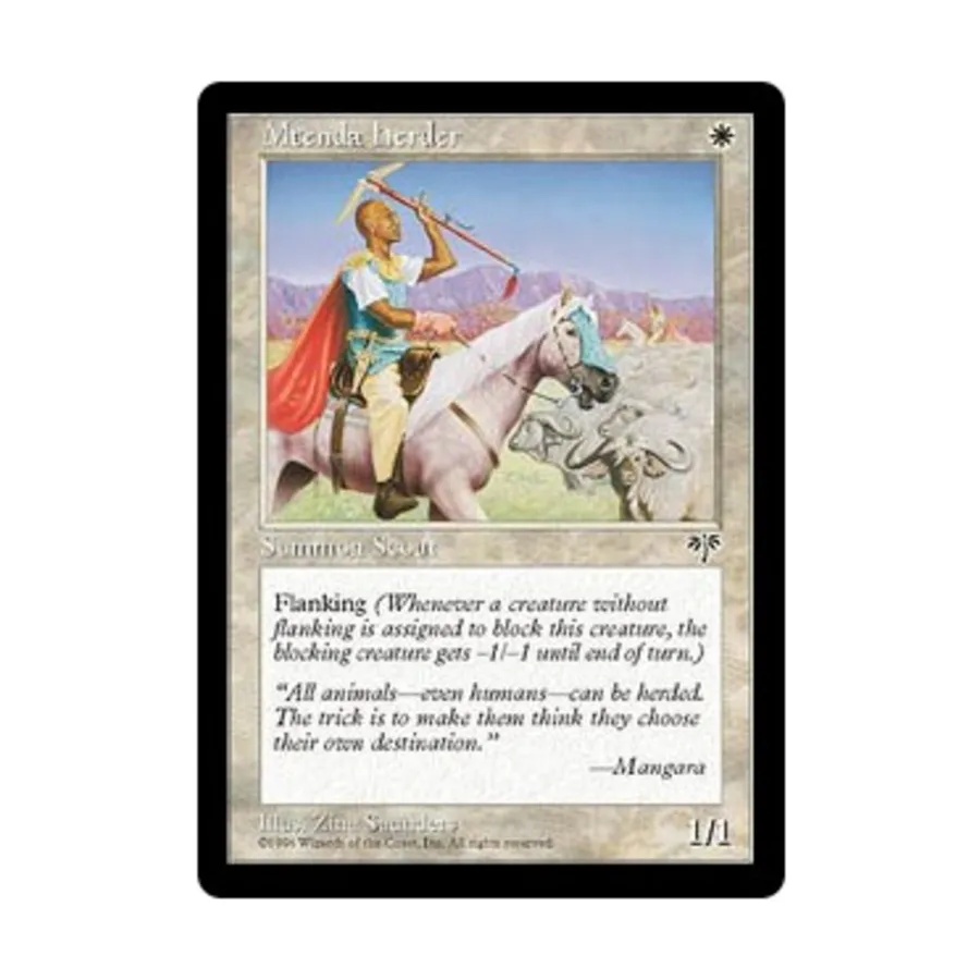 CCG Мтенда Хердер (К), MTG - Mirage
CCG Мтенда Хердер (К), MTG - Mirage