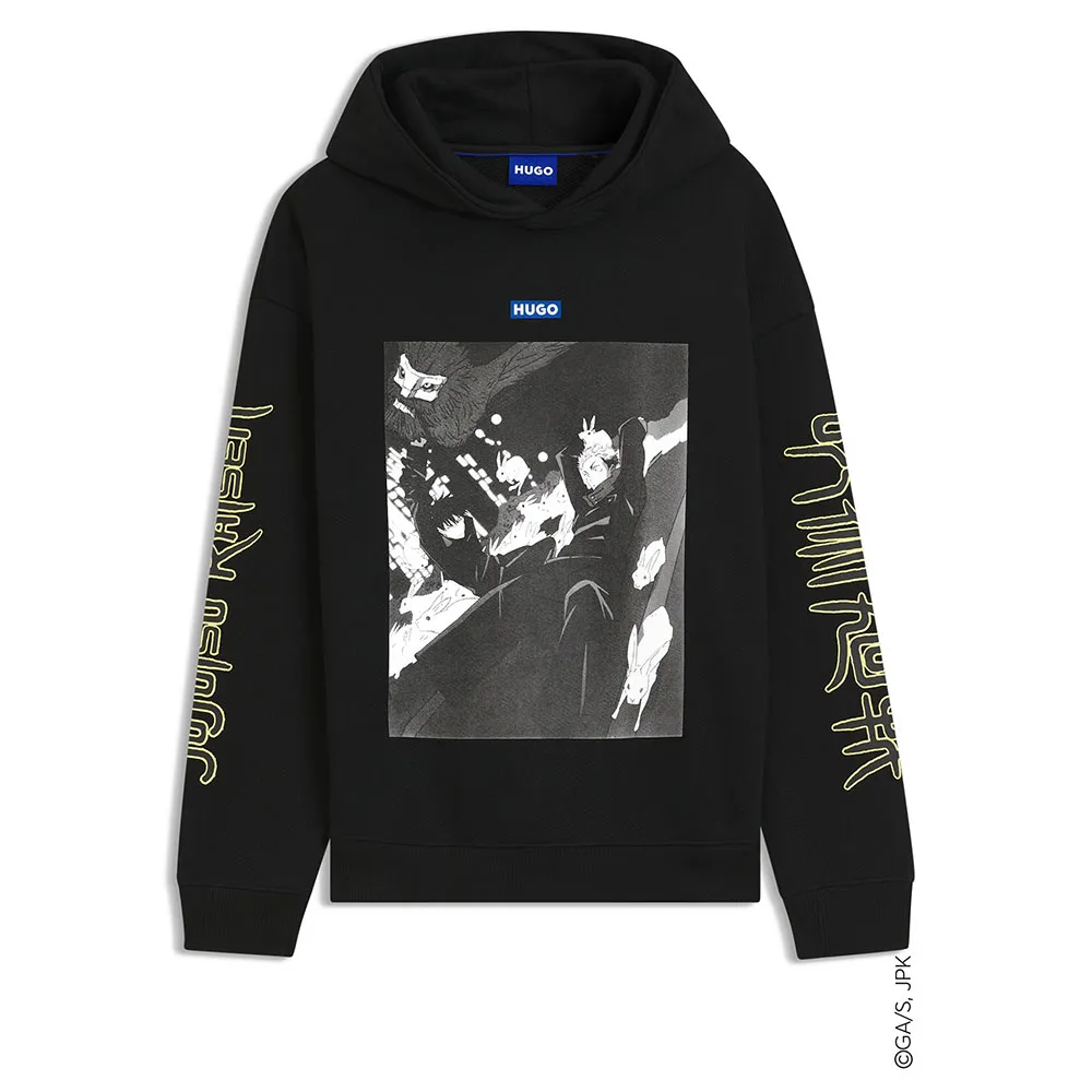 Толстовка HUGO Nimayho 10257685 BLUE full zip, черный
Толстовка HUGO Nimayho 10257685 BLUE full zip, черный