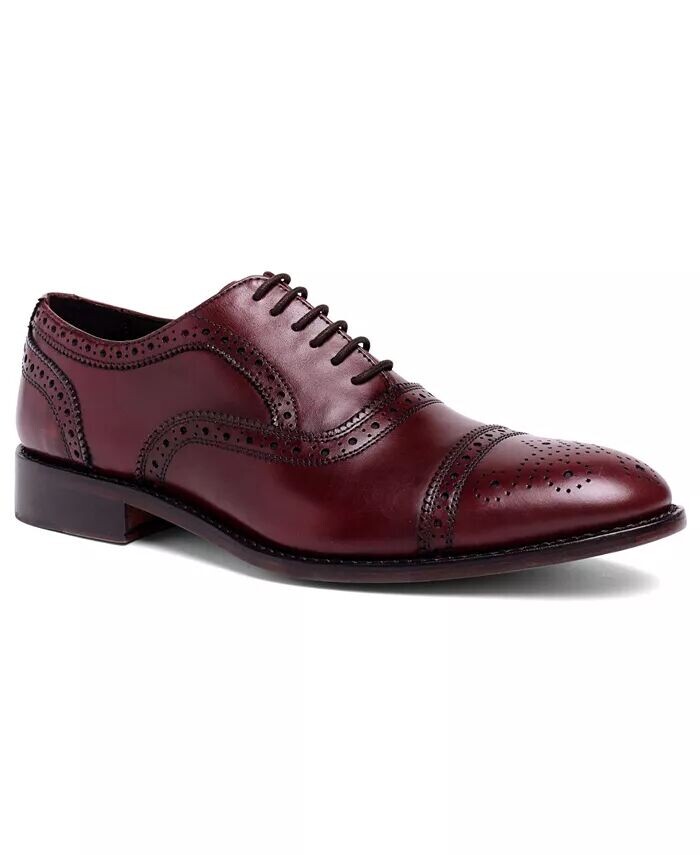 Мужские модельные туфли Ford Quarter Brogue Oxford на кожаной подошве со шнуровкой Anthony Veer, красный
Мужские модельные туфли Ford Quarter Brogue Oxford на кожаной подошве со шнуровкой Anthony Veer, красный