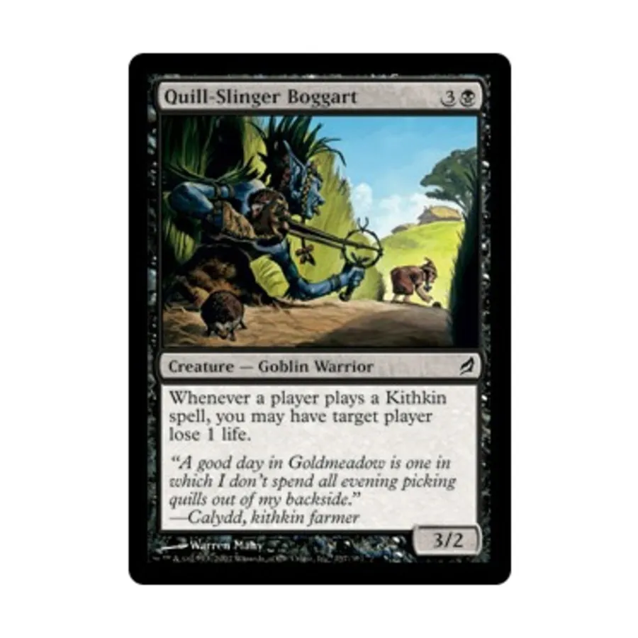 CCG Игл-Пращник Боггарт (К), MTG - Lorwyn
CCG Игл-Пращник Боггарт (К), MTG - Lorwyn