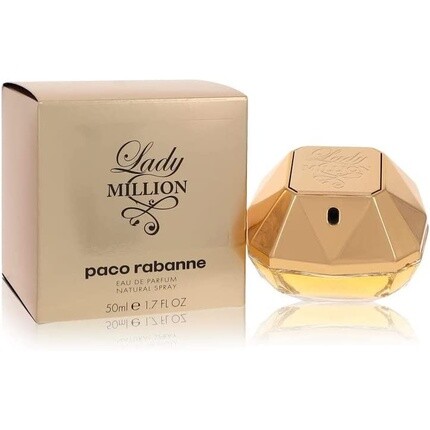 Paco Rabanne Lady Million Парфюмированная вода-спрей для женщин
Paco Rabanne Lady Million Парфюмированная вода-спрей для женщин