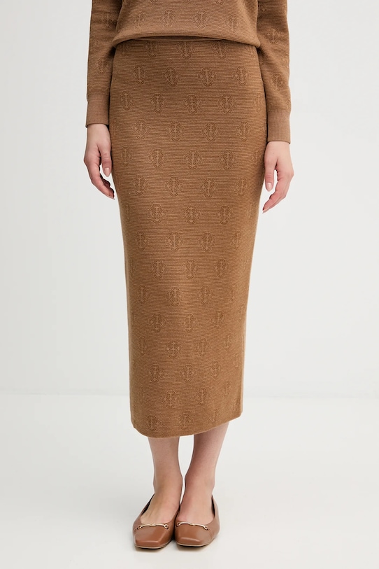 Шерстяная юбка Gant, коричневый
Шерстяная юбка Gant, коричневый