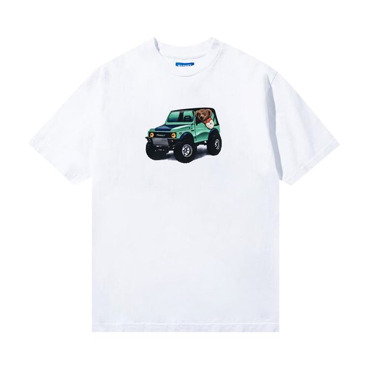 Футболка Market 4x4 Bear, белый
Футболка Market 4x4 Bear, белый