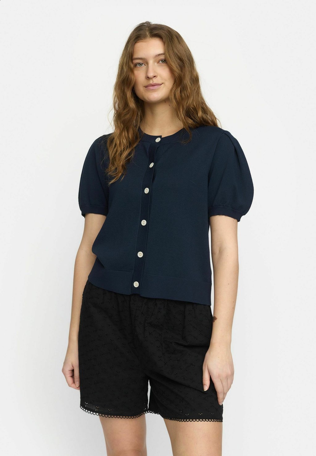 Кардиган Soft Rebels, темно-синий
Кардиган Soft Rebels, темно-синий