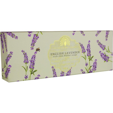 Подарочное мыло для рук с ароматом английской лаванды 100 г The English Soap Company
Подарочное мыло для рук с ароматом английской лаванды 100 г The English Soap Company