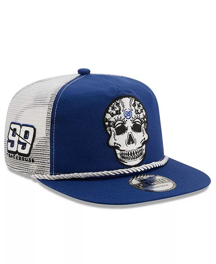 Мужская королевская, белая кепка для гольфа TRACKHOUSE RACING Snapback Adjustable New Era
Мужская королевская, белая кепка для гольфа TRACKHOUSE RACING Snapback Adjustable New Era