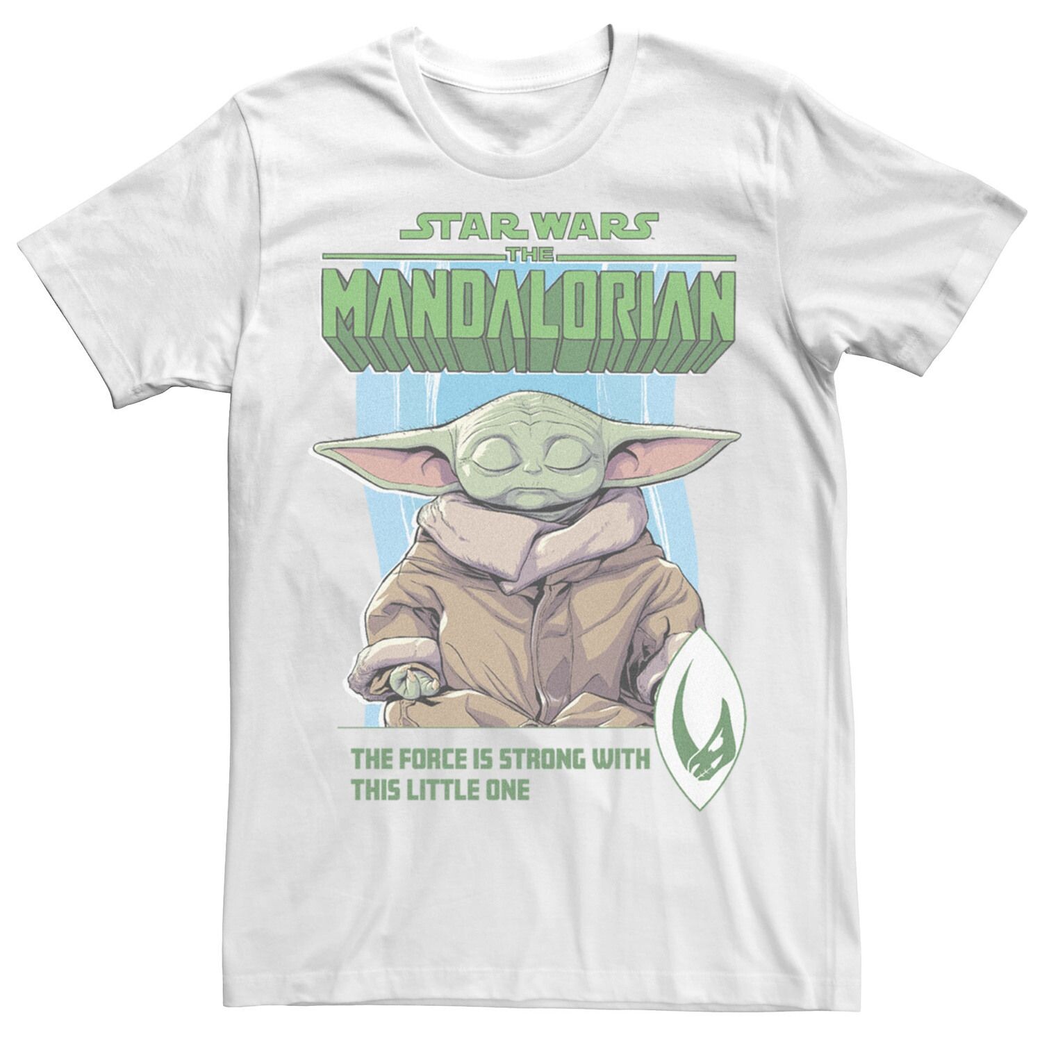 Мужская футболка The Mandalorian Grogu Force Licensed Character
Мужская футболка The Mandalorian Grogu Force Licensed Character